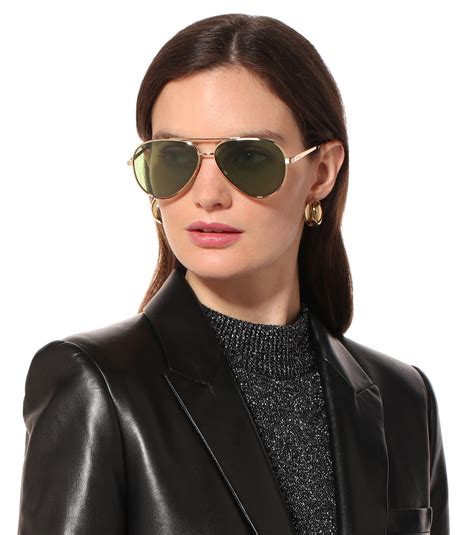 saint laurent aviators.